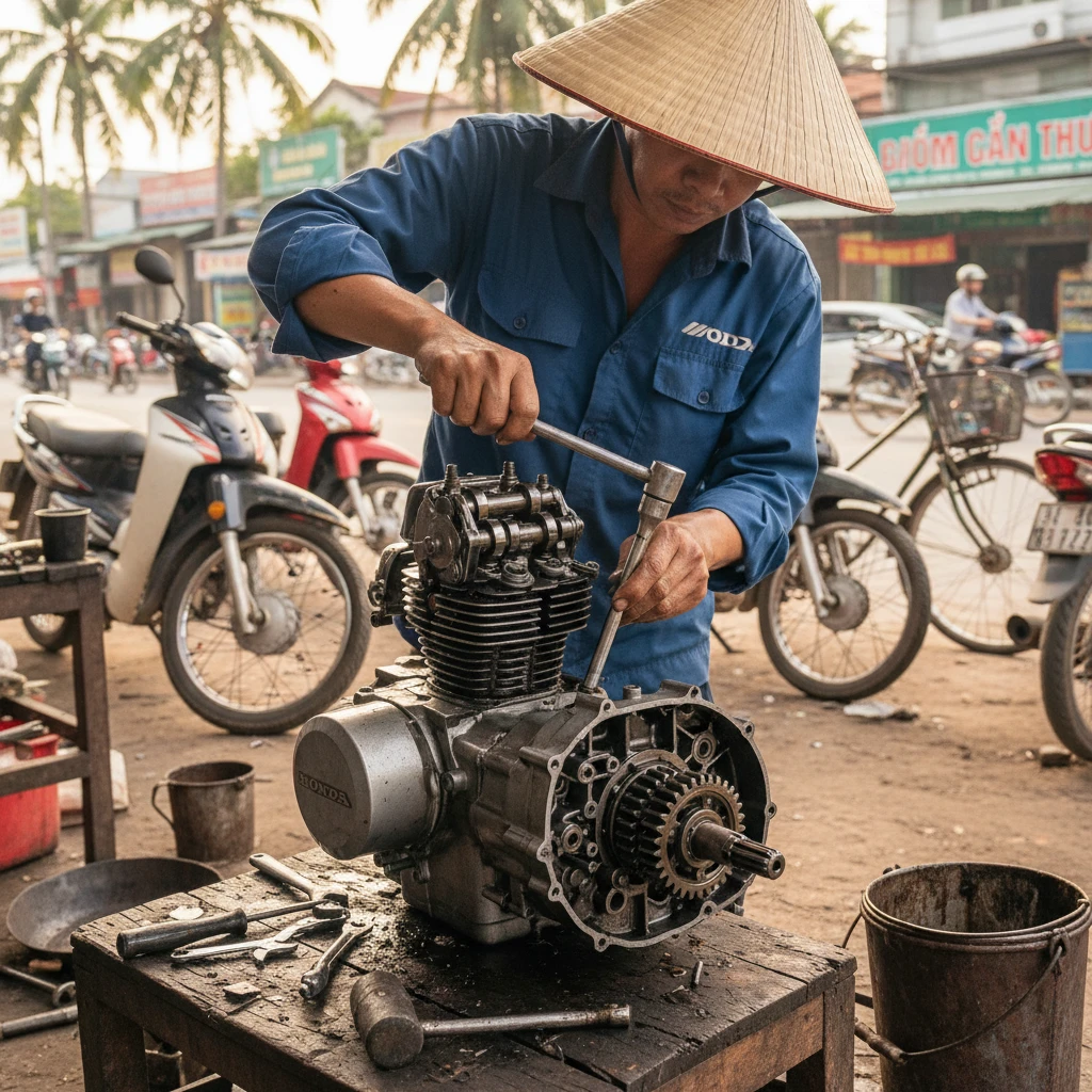 Bảo hành động cơ và hộp số xe Honda