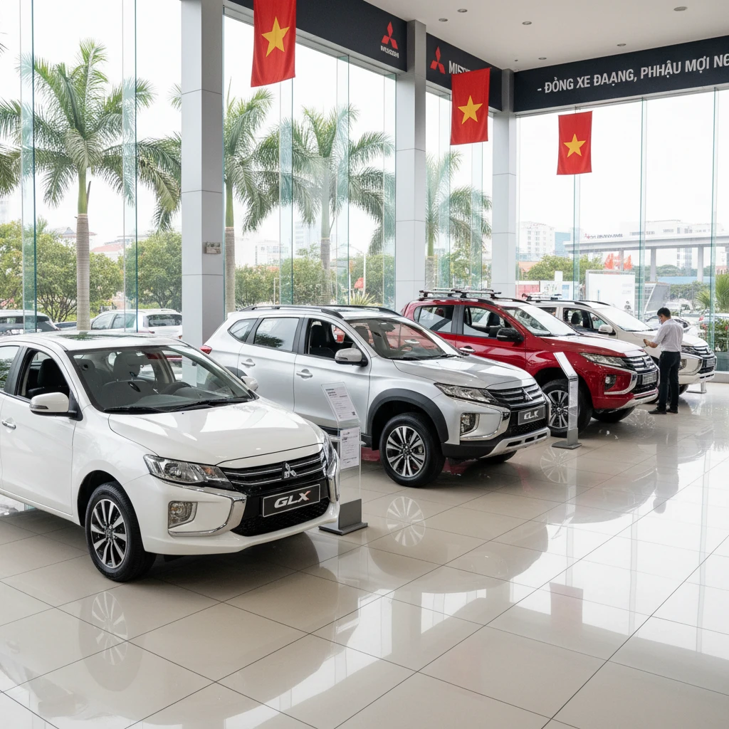 Biến thể thị trường xe Mitsubishi GLX