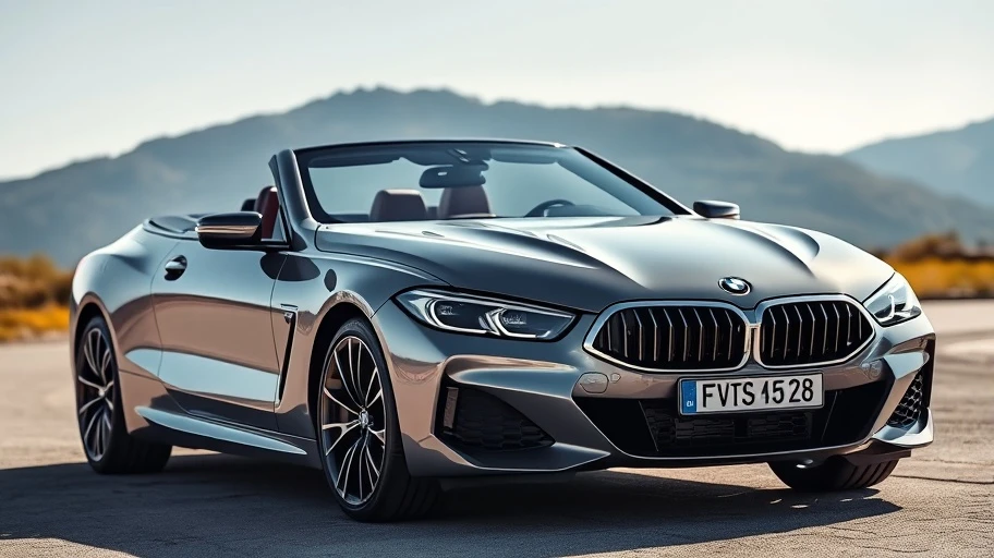 BMW 8 Series với thiết kế mạnh mẽ và cao cấp