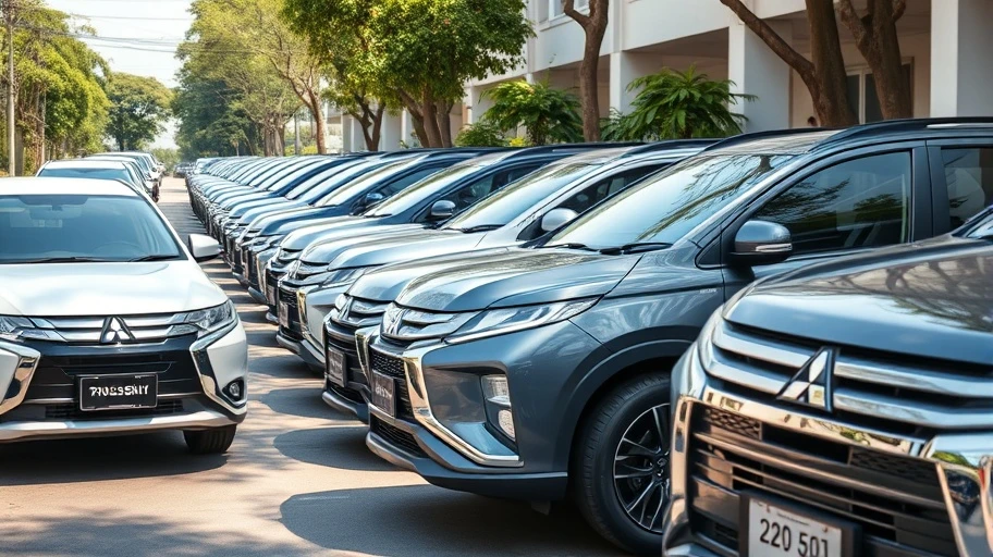 Các dòng xe Mitsubishi tại Việt Nam
