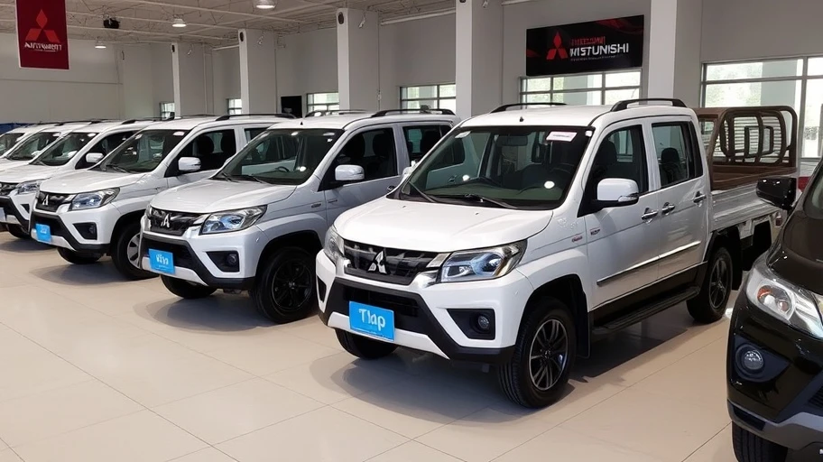 Các loại xe Mitsubishi chở tiền