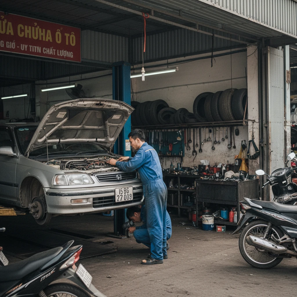 Chi phí bảo dưỡng và sửa chữa xe ô tô cũ giá rẻ