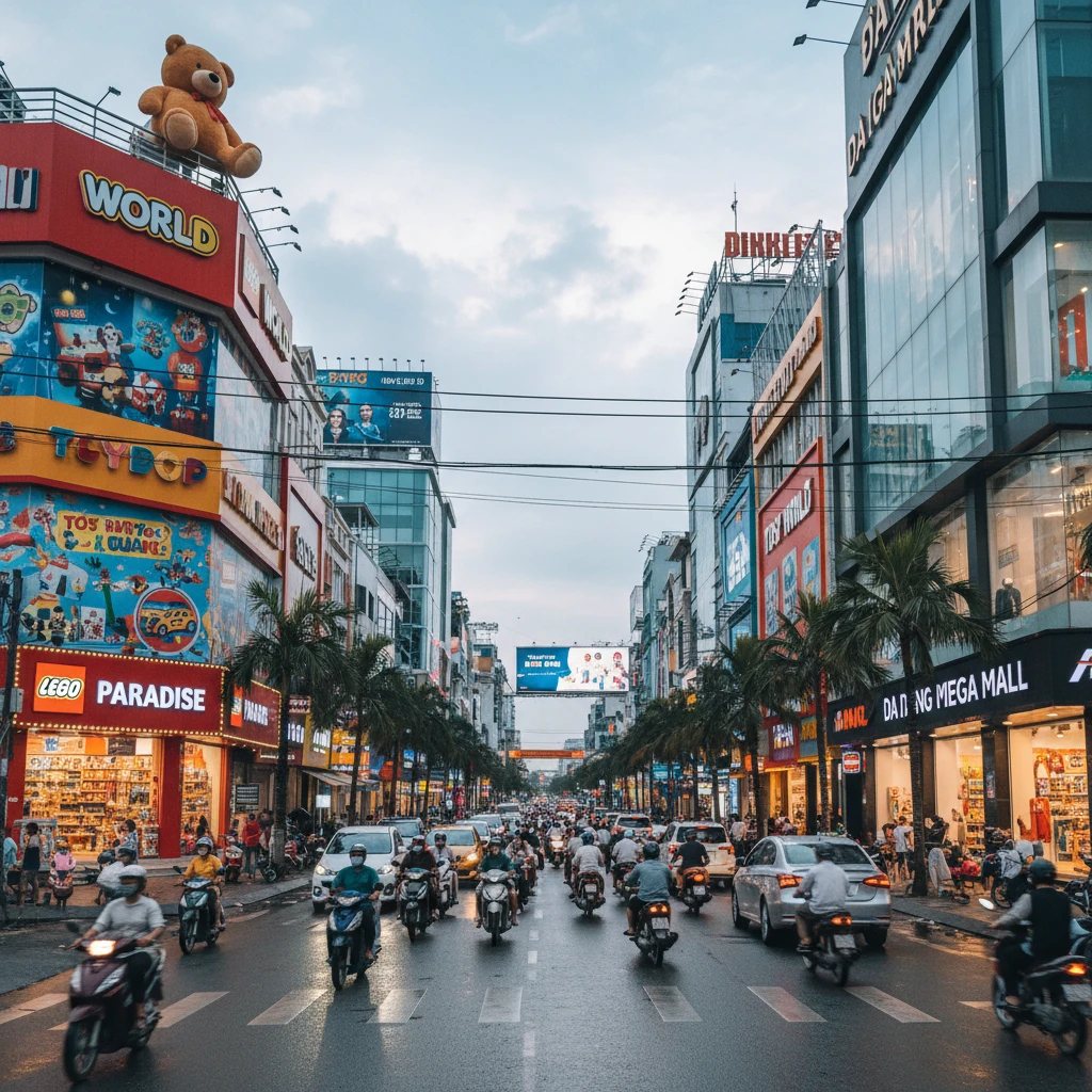 cửa hàng xe ô tô điện trẻ em Đà Nẵng
