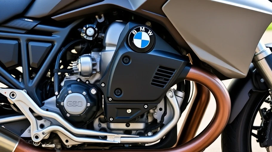 Động cơ BMW GS 1250 chi tiết