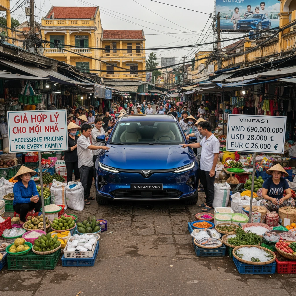 Giá cả và thị trường VinFast VF6