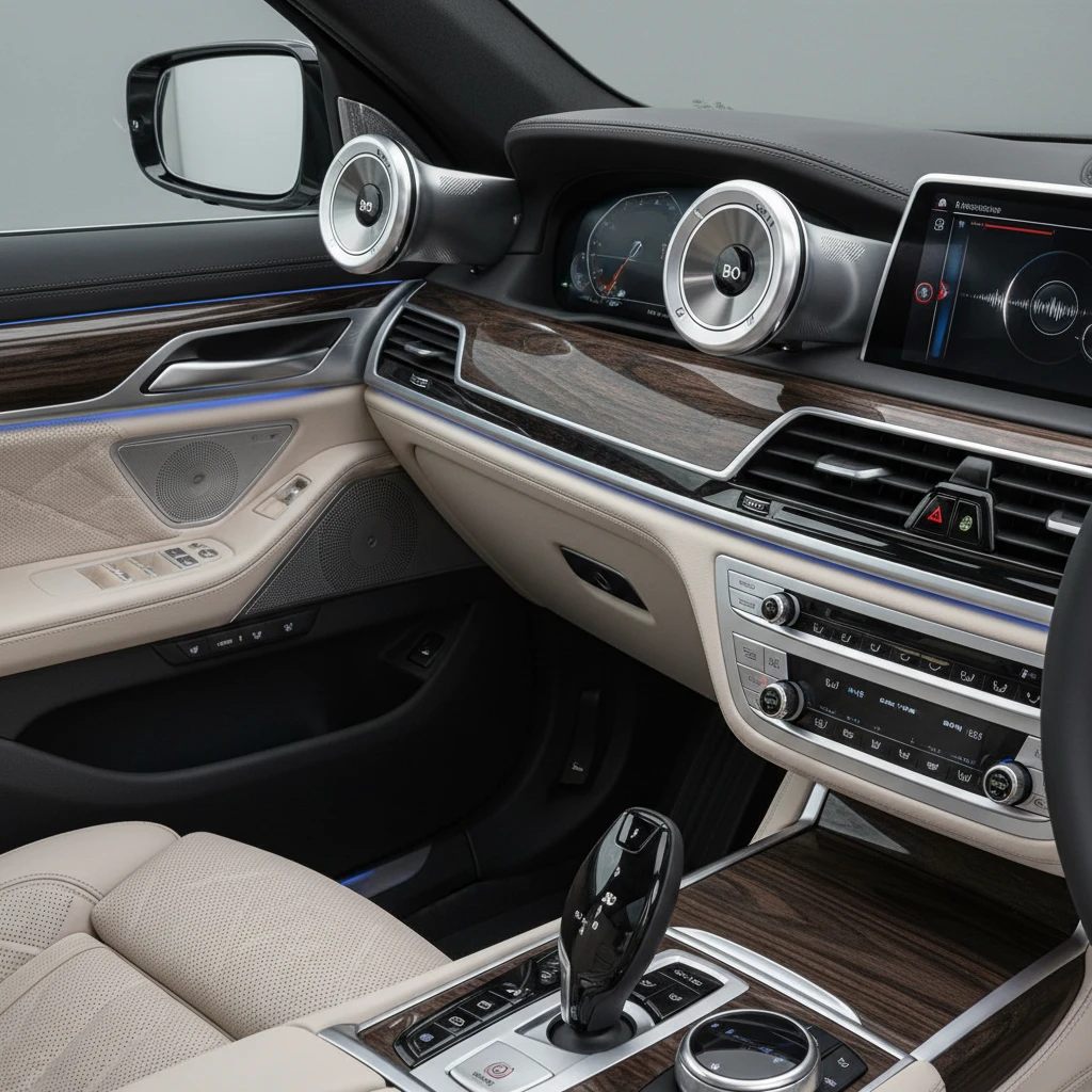 Hệ thống âm thanh Bang & Olufsen trên xe BMW dùng loa gì
