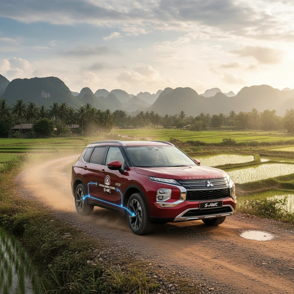 Hiệu năng và an toàn Mitsubishi Outlander 2023