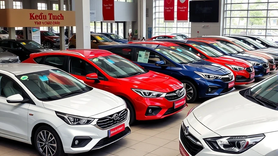 Hình ảnh các mẫu xe ô tô mới giá dưới 1 tỷ tại Việt Nam