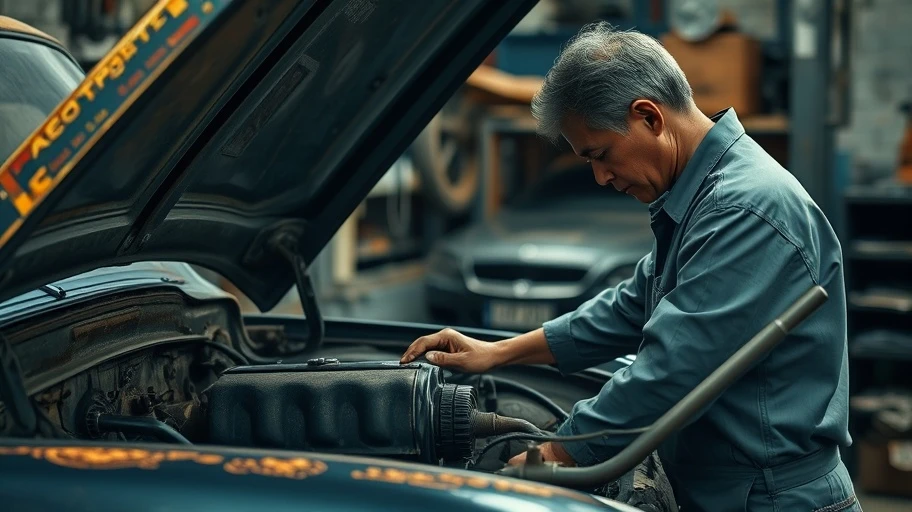 Hình ảnh kiểm tra kỹ thuật xe ô tô cũ 30 triệu