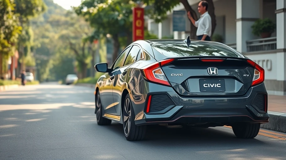 Hình ảnh tối ưu SEO của Honda Civic 2023