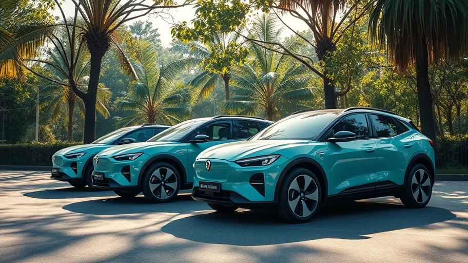 Hình ảnh xe điện VinFast hiện tại