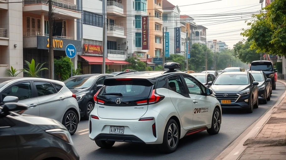 Hình ảnh xu hướng phát triển xe điện tại Việt Nam