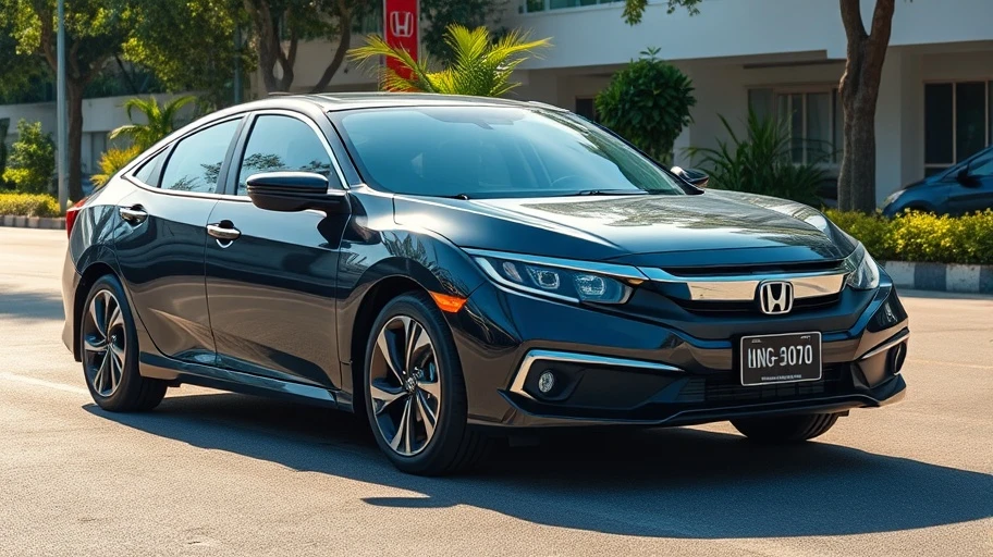 Honda Civic, dòng xe phổ biến trong các mẫu xe Honda lướt.