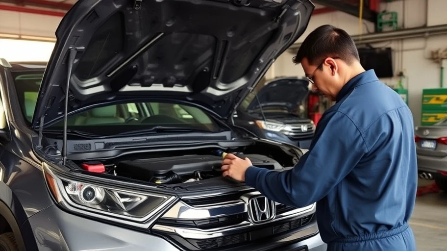 Kiểm tra kỹ thuật xe ô tô Honda CR-V 7 chỗ cũ