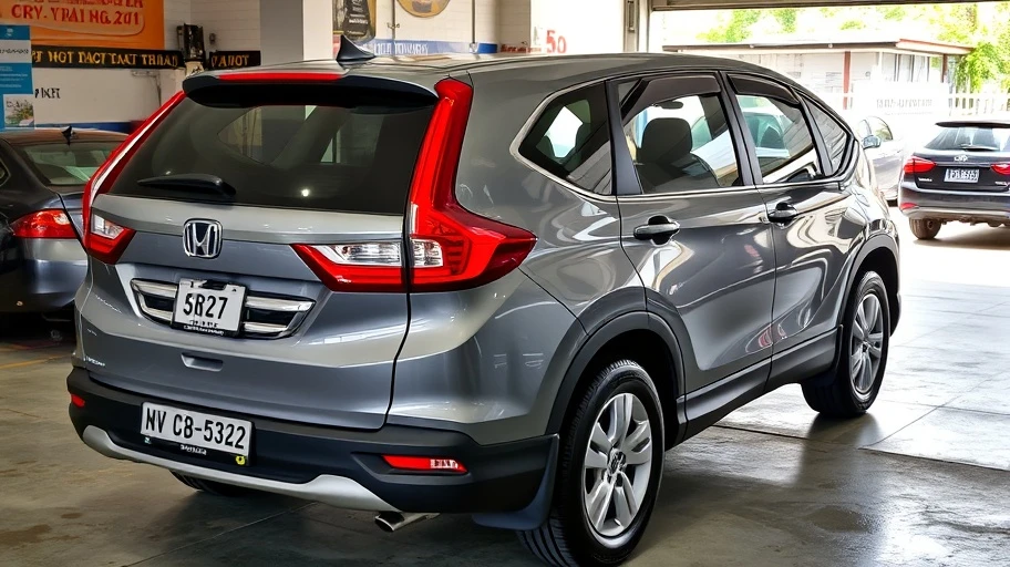 Lịch sử sử dụng xe ô tô Honda CR-V 7 chỗ cũ