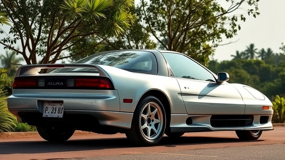 Lịch sử và phát triển của Acura NSX qua hình ảnh vintage
