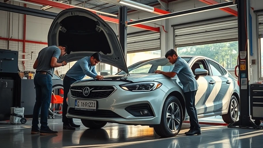 Lịch trình bảo trì xe ô tô sau chạy roda