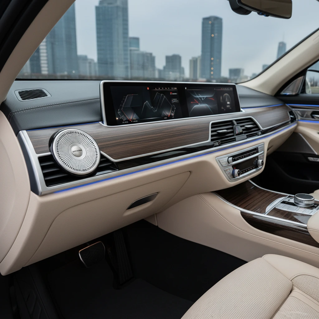 Loa Bowers & Wilkins trên xe BMW dùng loa gì