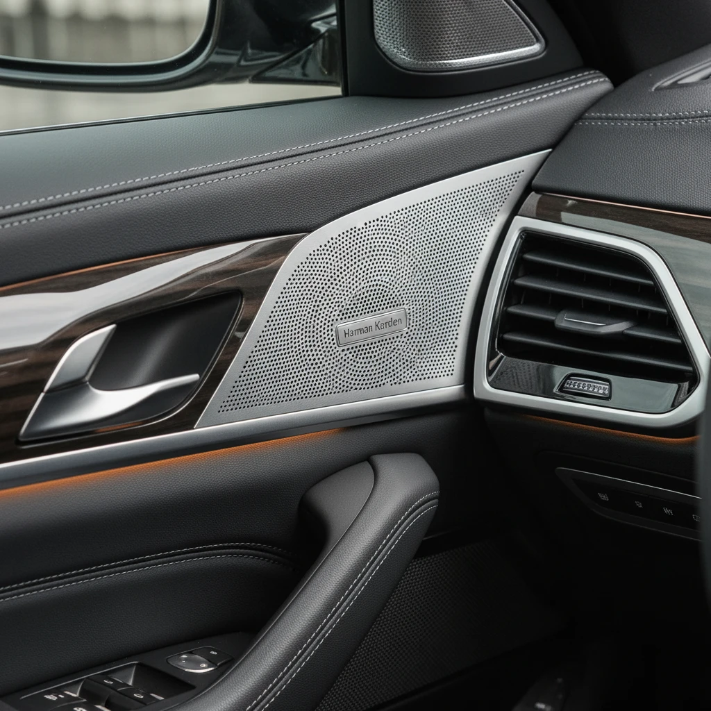 Loa Harman Kardon trên xe BMW dùng loa gì
