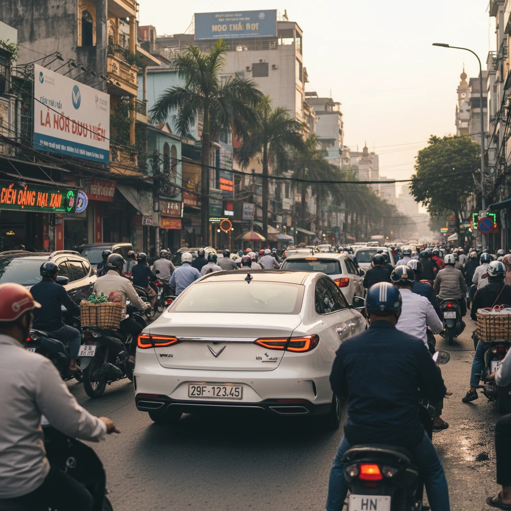 Lợi ích của font biển số xe ô tô mới