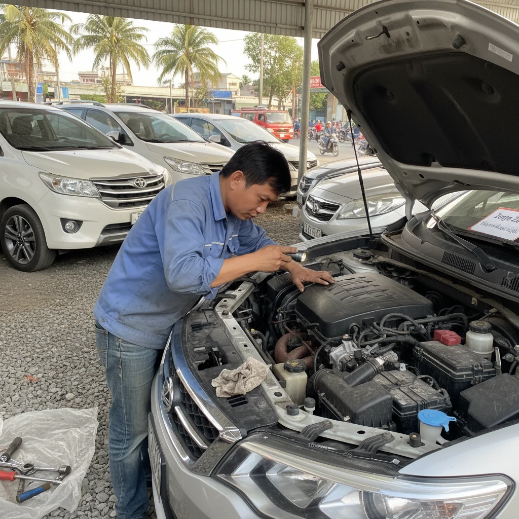 Lưu ý khi kiểm tra động cơ xe ô tô Zotye Z8 cũ