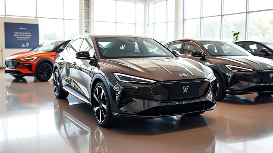 Mẫu xe điện VinFast VF e34, VF 8, VF 9