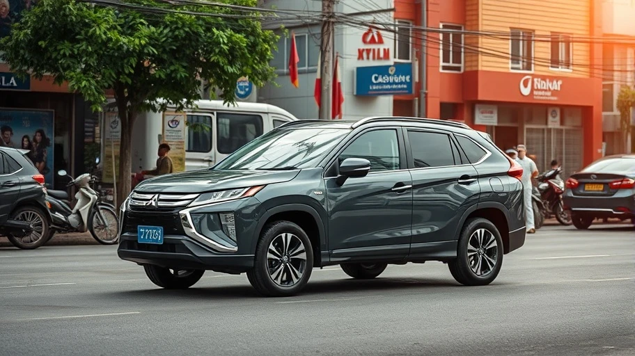 Mitsubishi Attrage tại Vĩnh Phúc