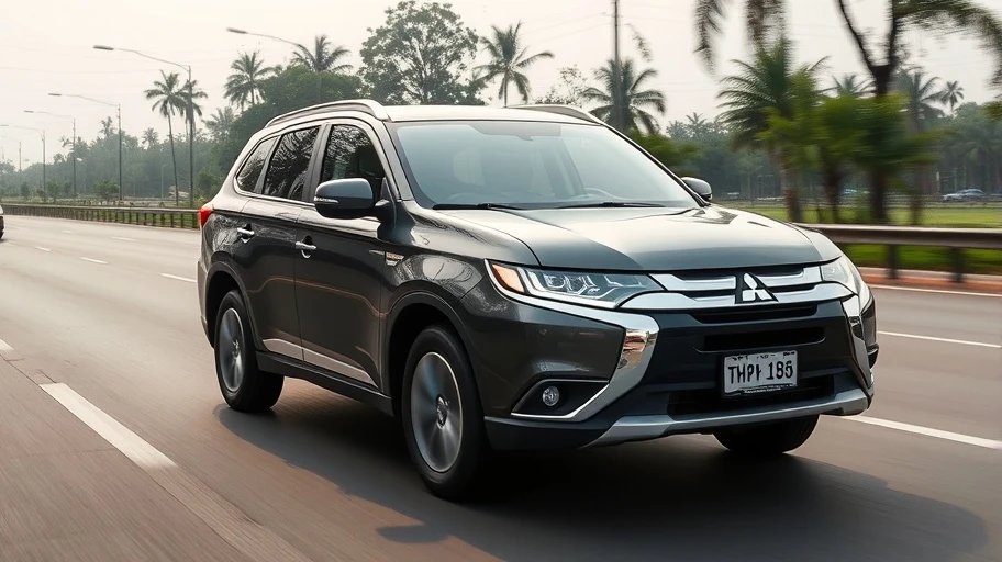 Mitsubishi Outlander tại Vĩnh Phúc