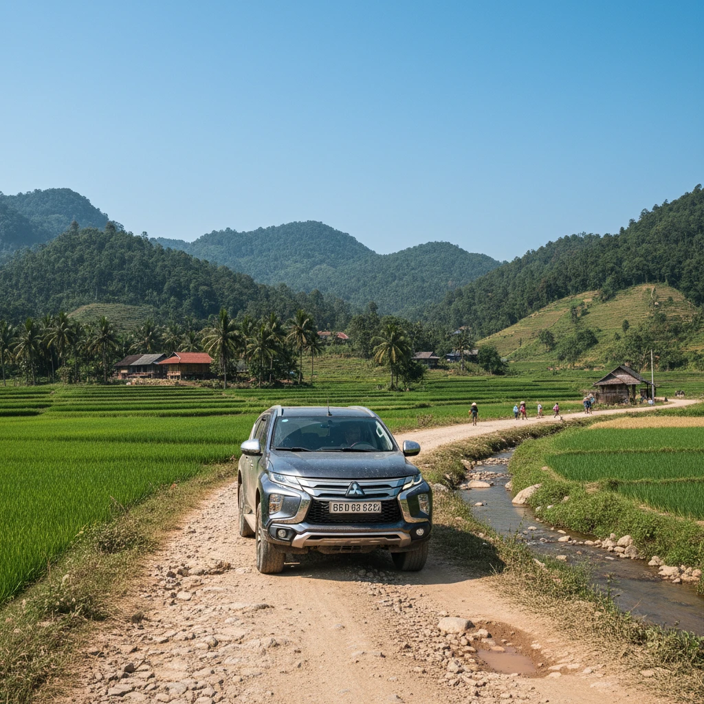 Mitsubishi Pajero Sport SUV mạnh mẽ