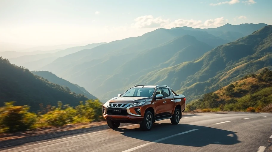 Mitsubishi Triton 2 cầu