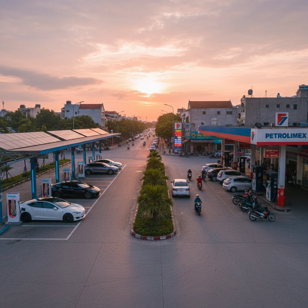 Năng lượng và ô nhiễm từ xe điện và xe xăng