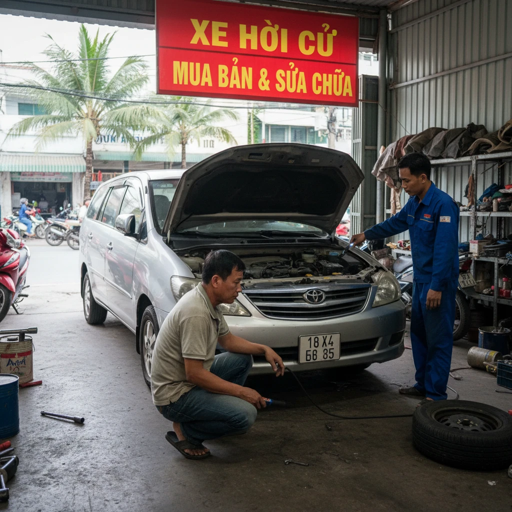 Những lưu ý khi mua xe ô tô cũ giá rẻ
