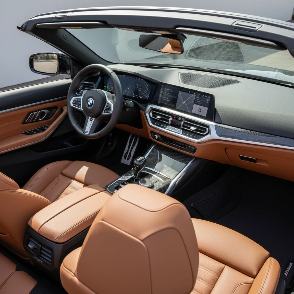Nội thất BMW 430i mui trần
