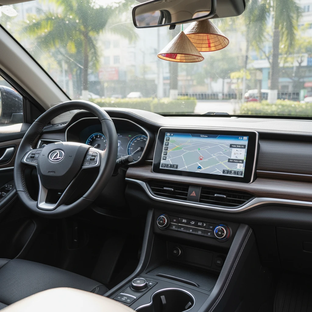 Nội thất và kỹ thuật của xe ô tô Zotye Z8 cũ