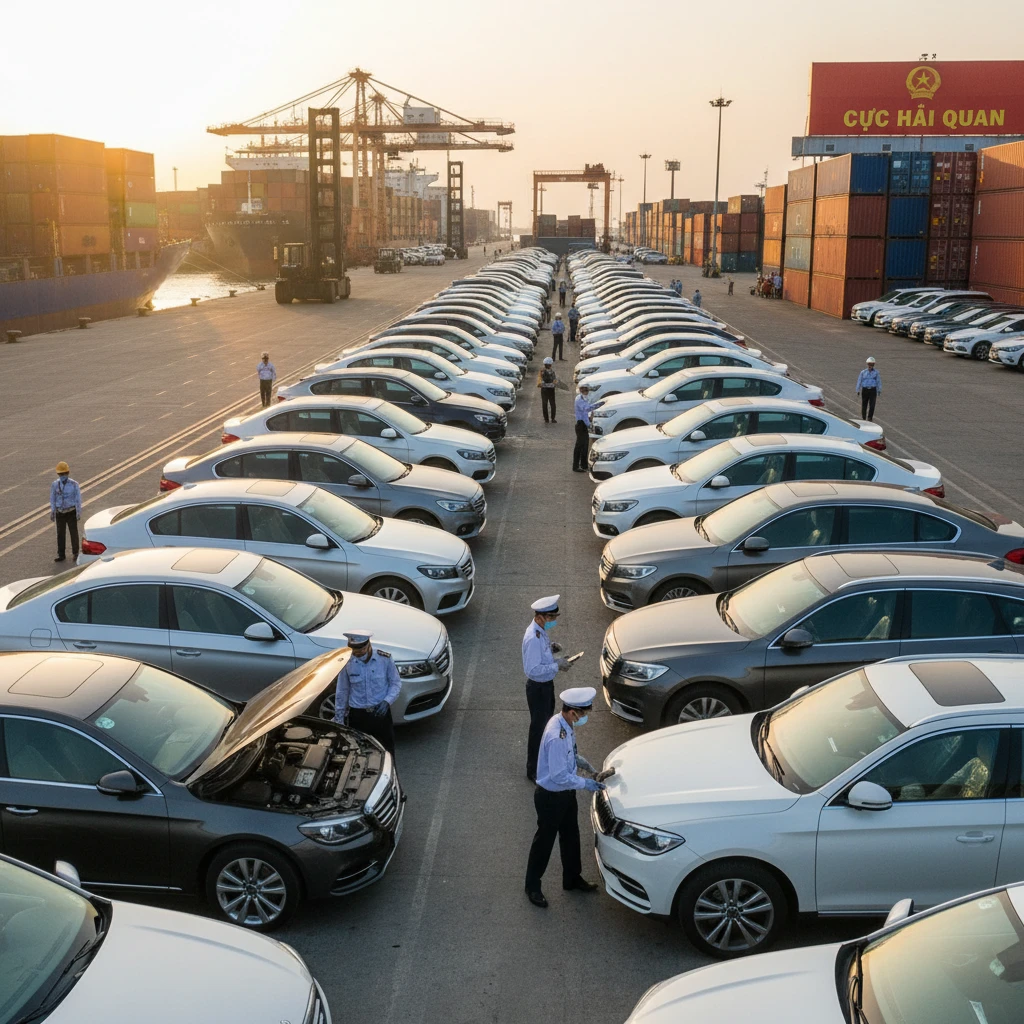 Quy trình nhập khẩu xe ô tô vào Việt Nam