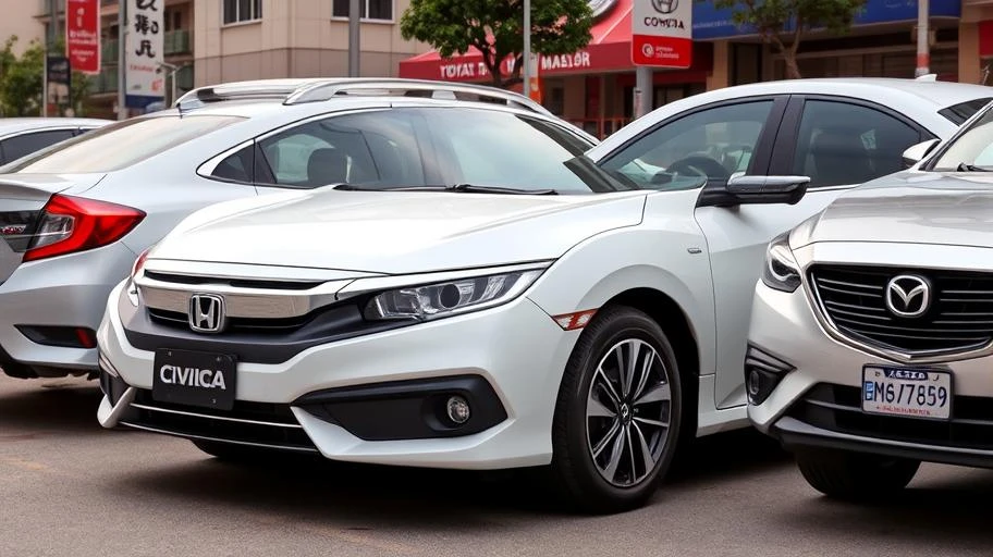 So sánh giá giữa Honda Civic và đối thủ