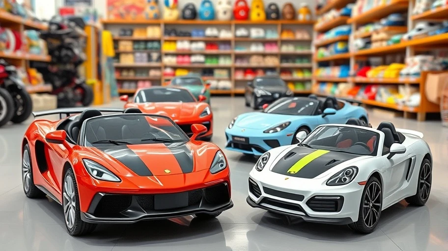 So sánh xe ô tô điện cho bé trai