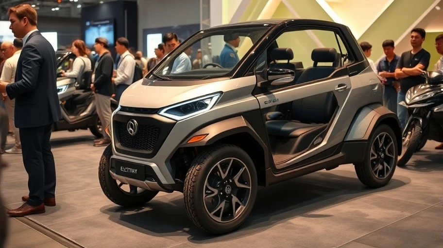 Sự kiện xe ô tô điện 909 tại Việt Nam