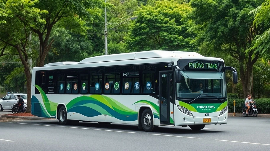 Tác động môi trường từ xe ô tô điện Phương Trang