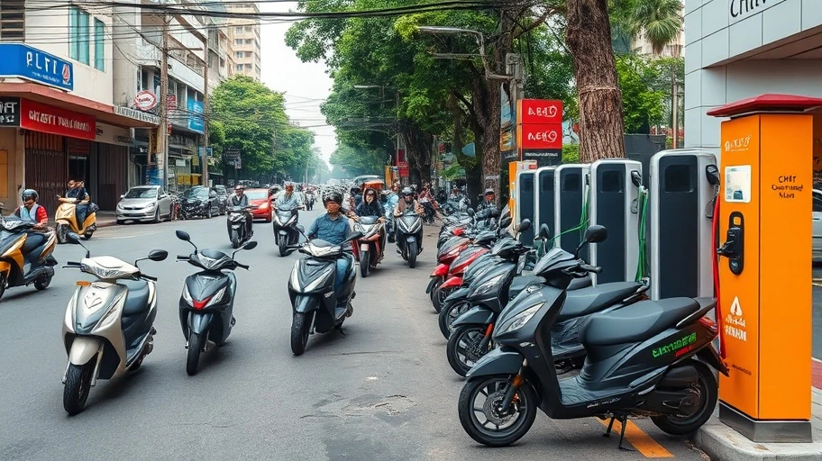 Thị trường xe máy điện tại Việt Nam