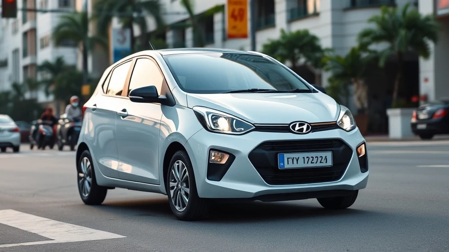 Thiết kế ngoại thất Hyundai i10 đời mới tại Việt Nam