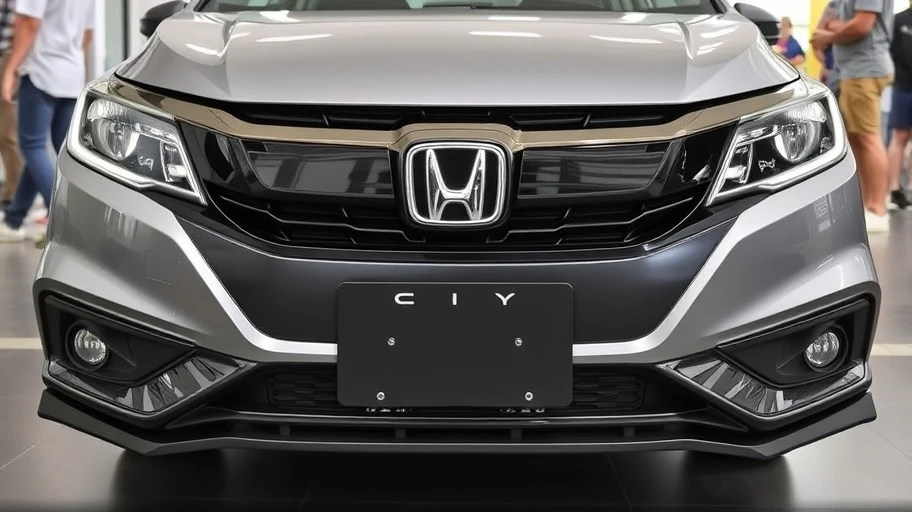 Thiết kế ngoại thất thể thao Honda City RS 2022