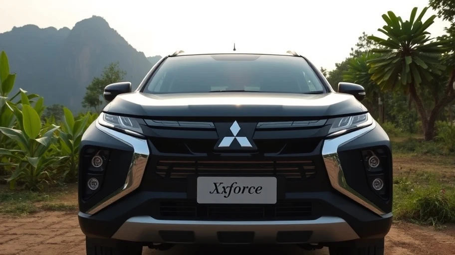 Thiết kế ngoại thất xe Mitsubishi Xforce