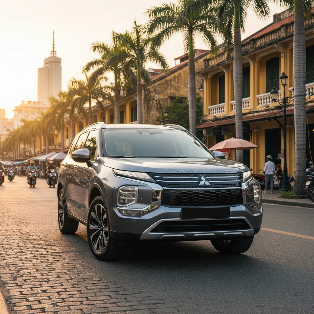Thiết kế nổi bật của Mitsubishi Outlander 2023