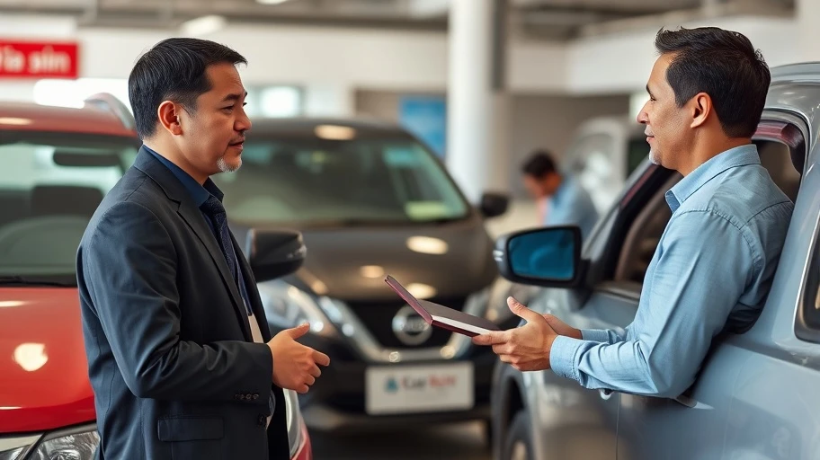 Thương lượng mua xe Nissan cũ tại Việt Nam