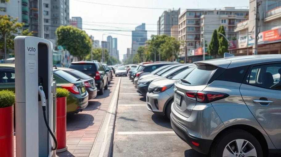 Tìm kiếm trạm sạc gần nhất khi xe ô tô hết điện