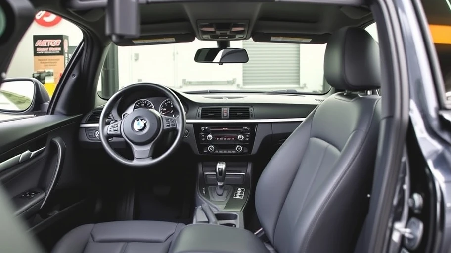 Tình trạng ngoại thất và nội thất xe BMW 320i cũ