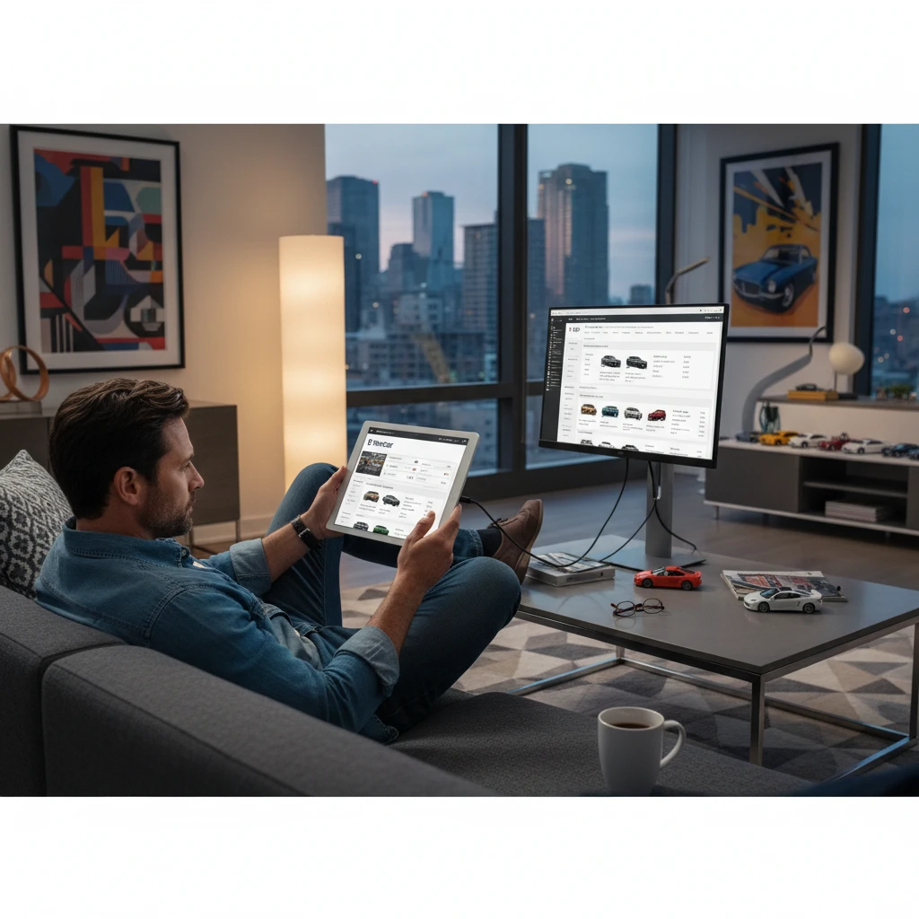 Ứng dụng TrueCar đem đến dữ liệu thực tế để định giá xe ô tô cũ.