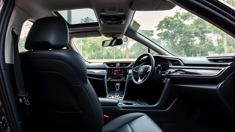 Yếu tố nội thất ảnh hưởng giá xe Honda Civic